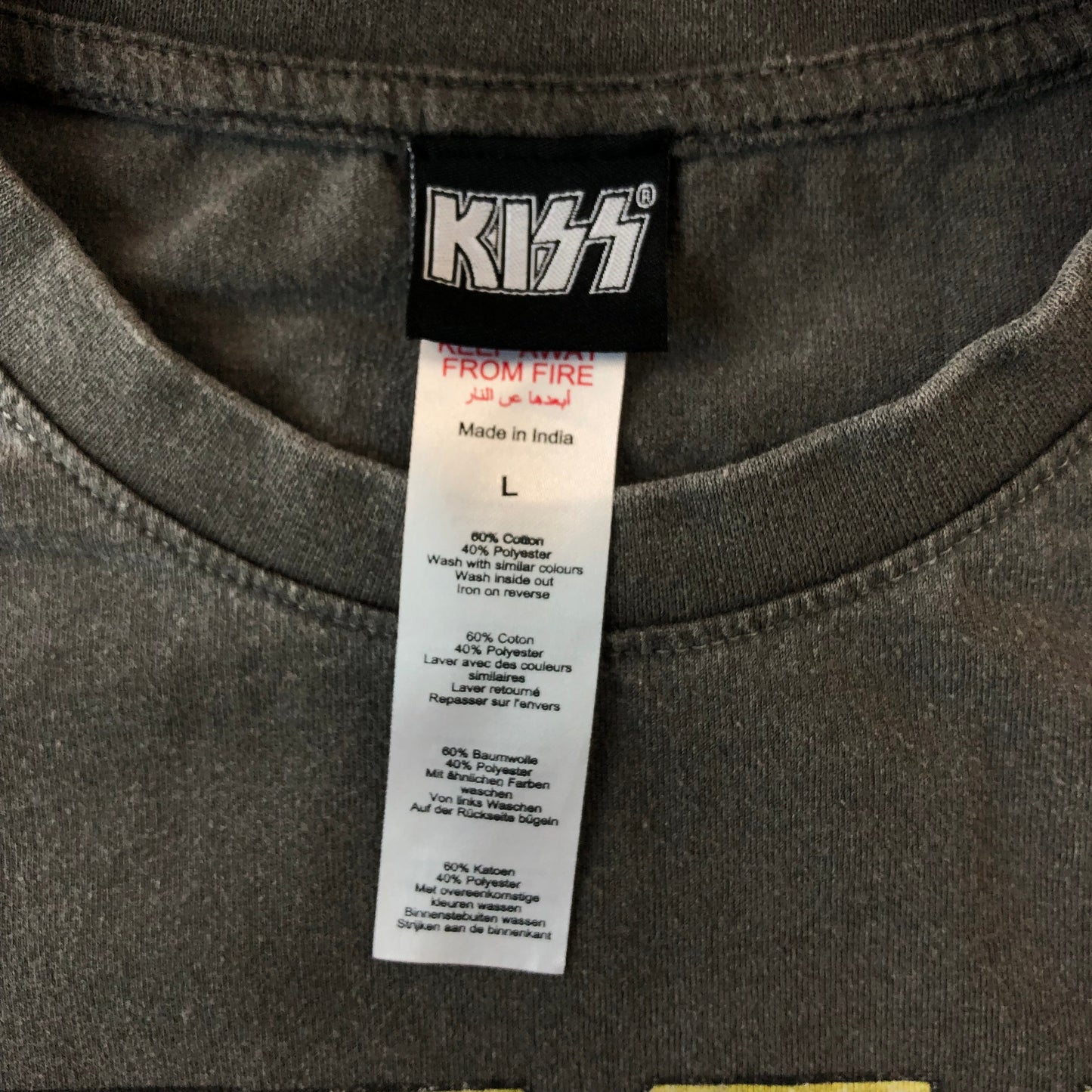 Kiss T Shirt L