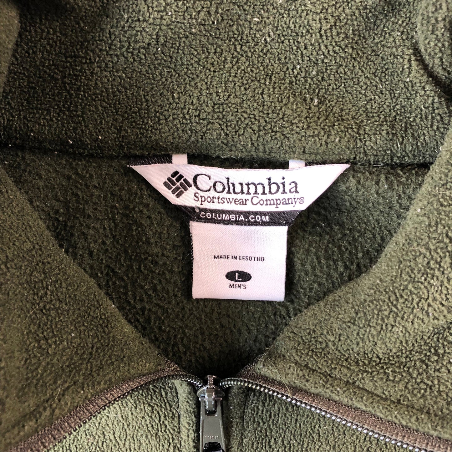 Columbia Zip Fleece Sweatshirt L