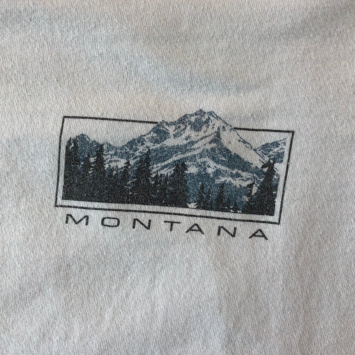 Montana Beefy Hanes T Shirt XL