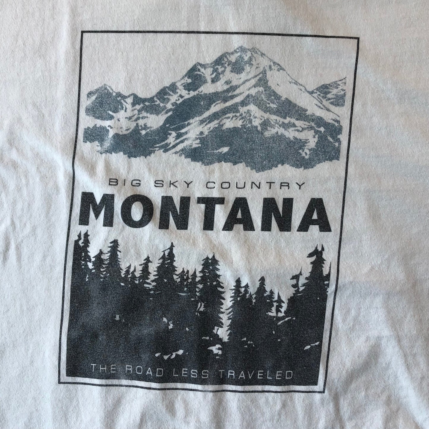 Montana Beefy Hanes T Shirt XL