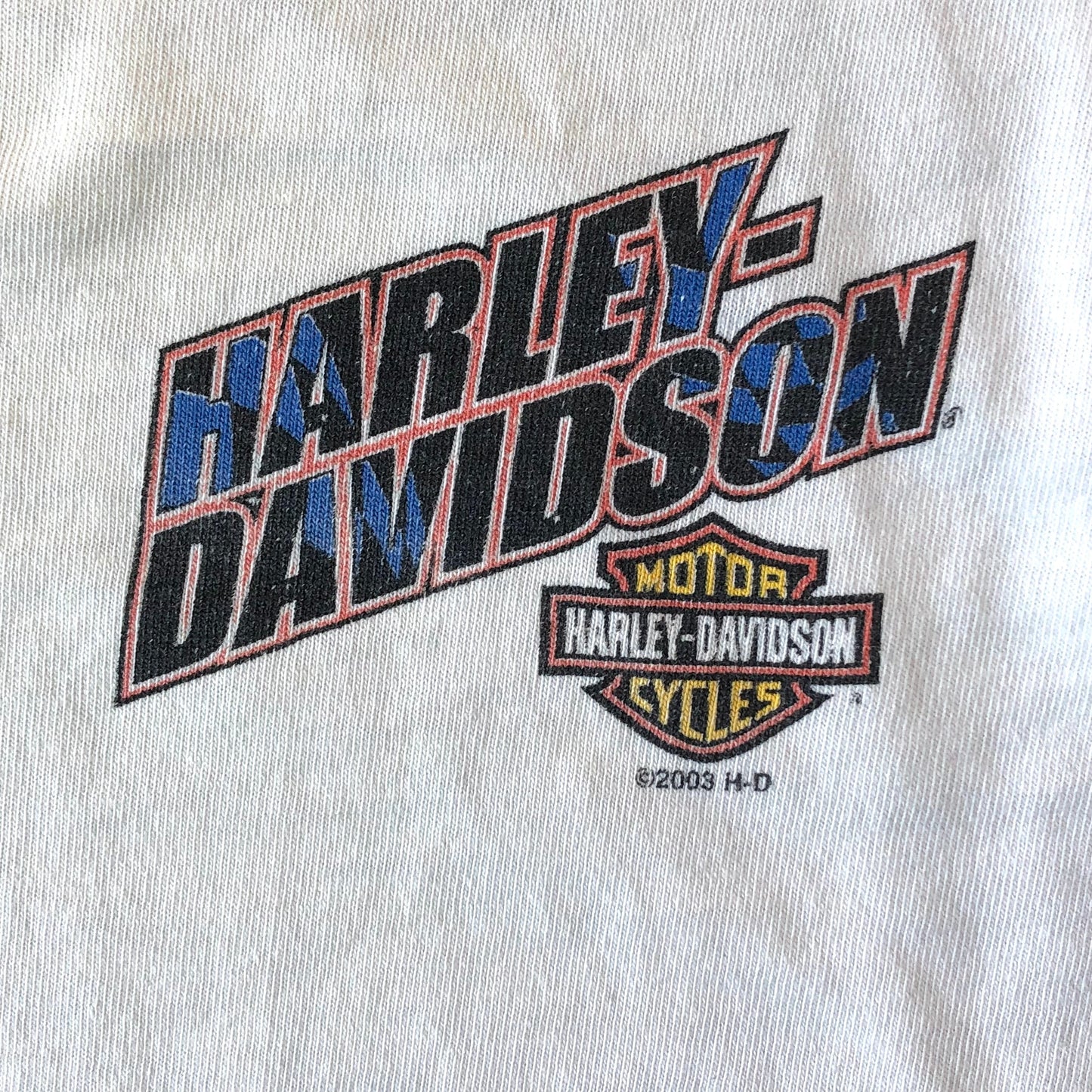 Harley Davidson Adamec Jacksonville Florida Long Sleeve T Shirt XL