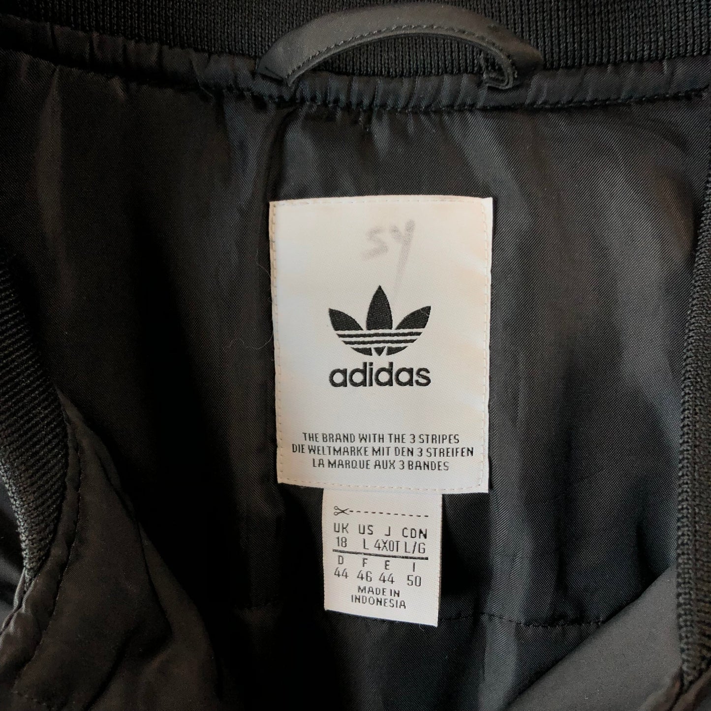 Adidas Bomber Zip Jacket L