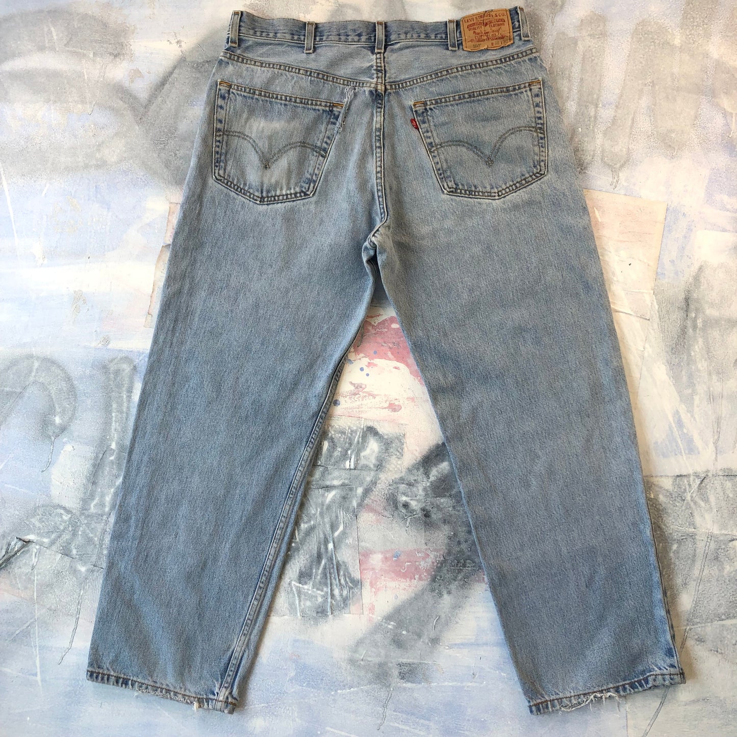 Levis 550 Relaxed Fit Jean W38