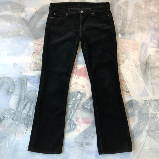 7 For All Mankind Velvet Bootcut Pant 31