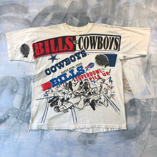 Bills VS Cowboys Superbowl XXVIII XL