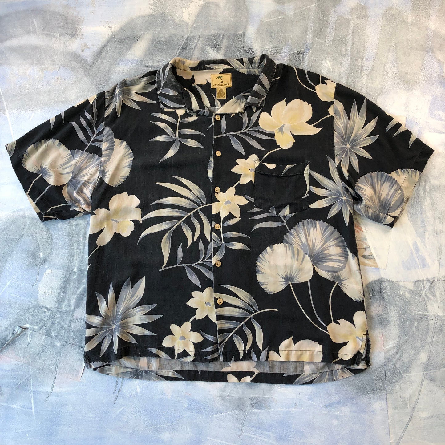 Jamaica Jaxx Hawaiin Button Shirt XXL