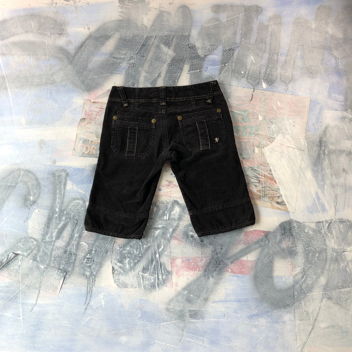 Free Party Denim Corduroy Short 26