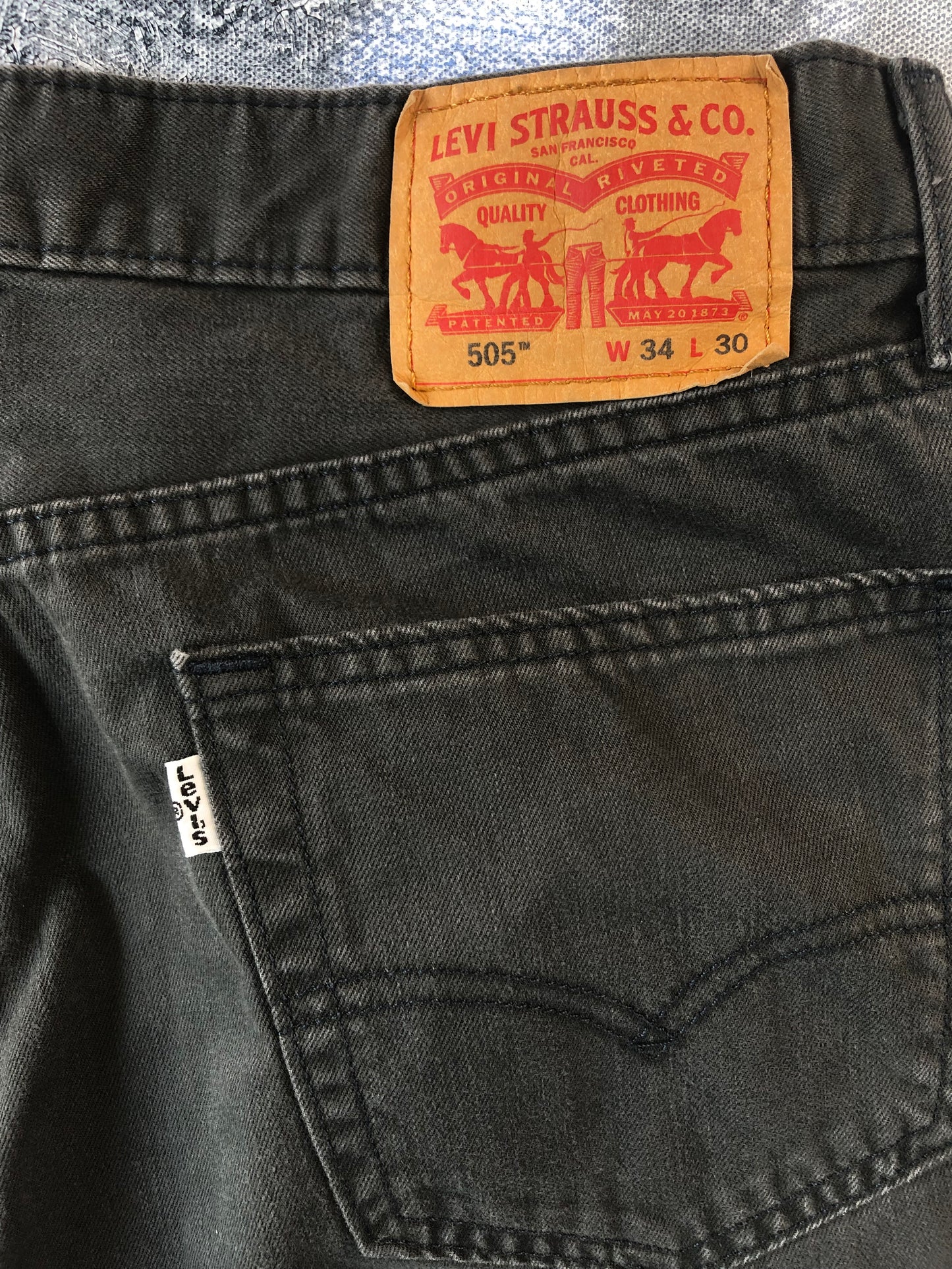 Levis 505 Jean W34