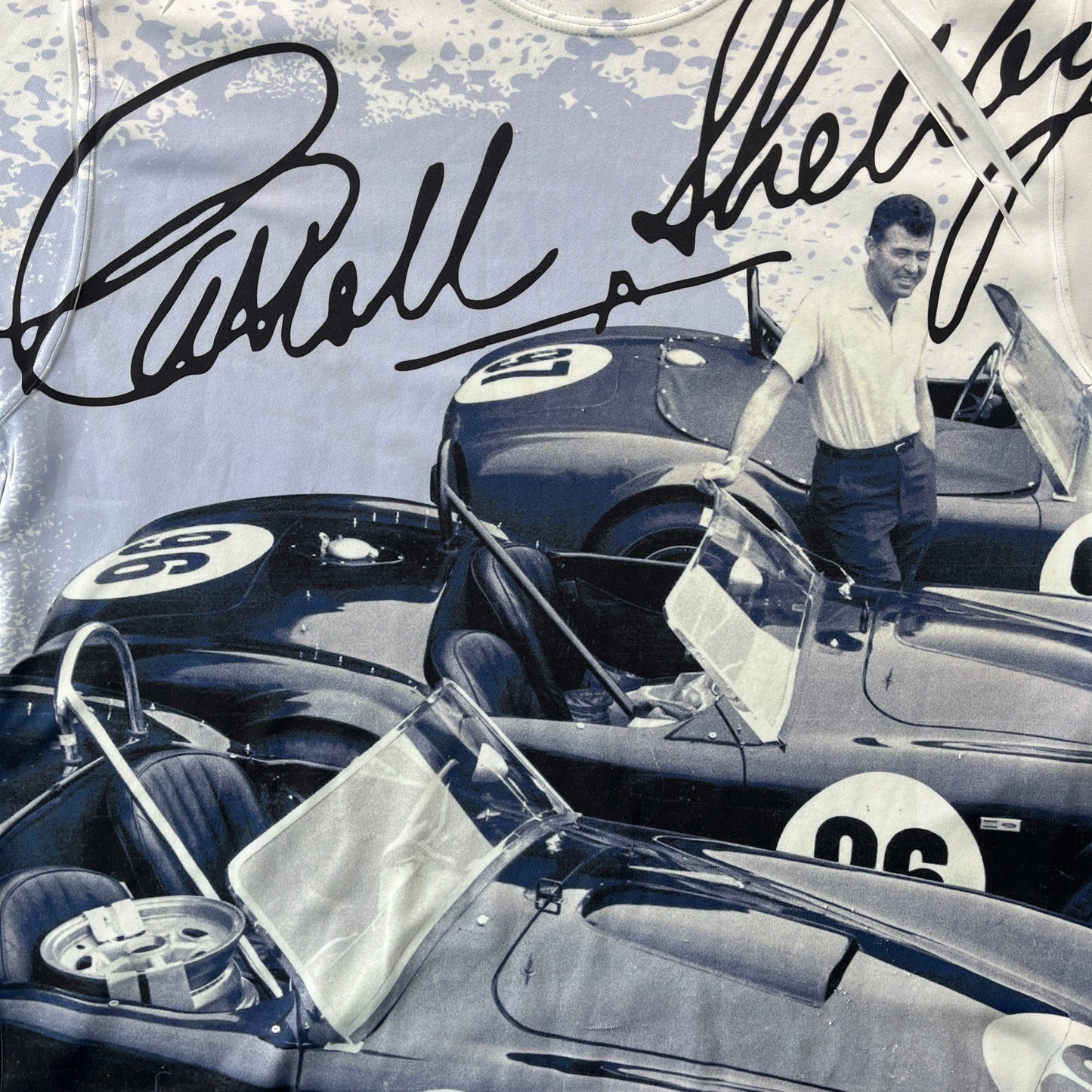 Carol Shelby Cobra All Over Print T Shirt XL