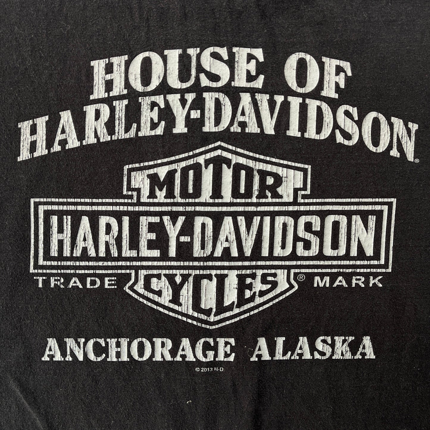 Harley Davidson Anchorage Alaska T Shirt