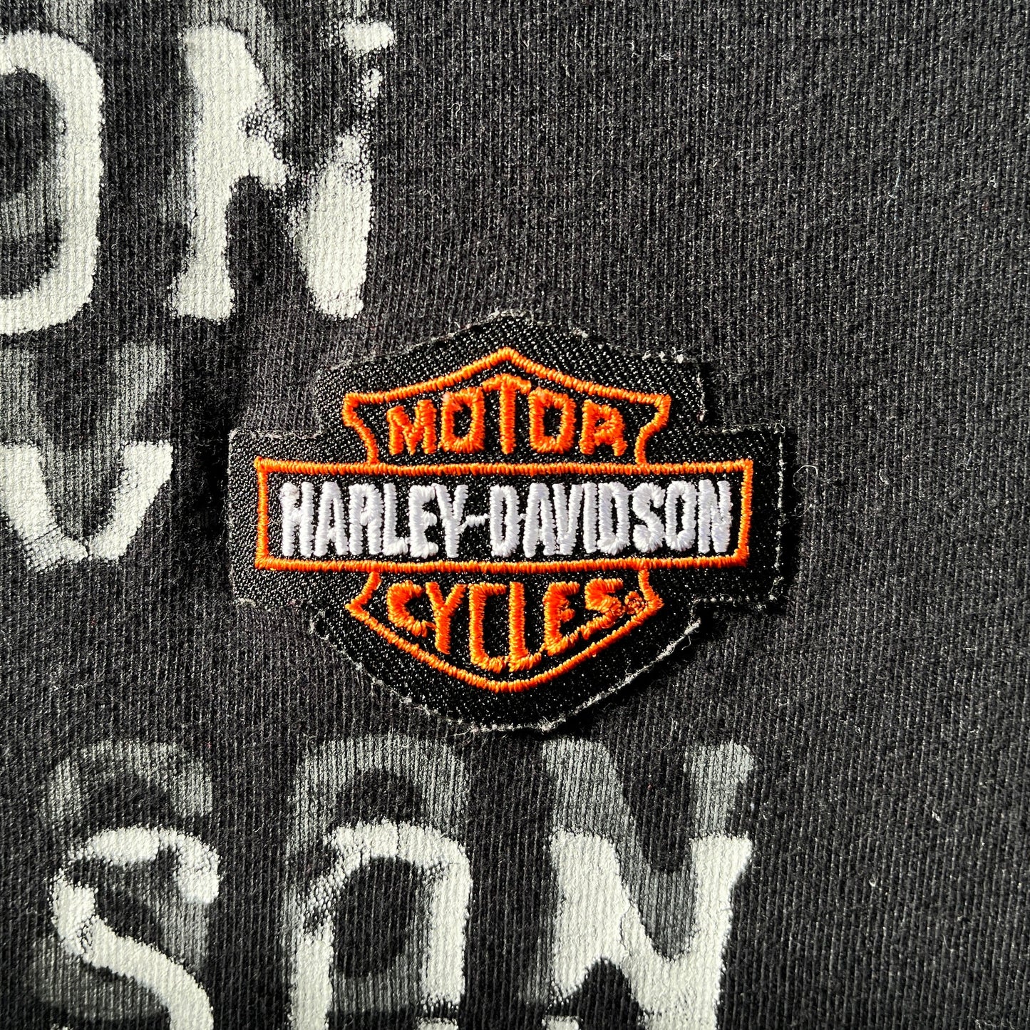 Harley Davidson Henley Long Sleeve Knit Shirt