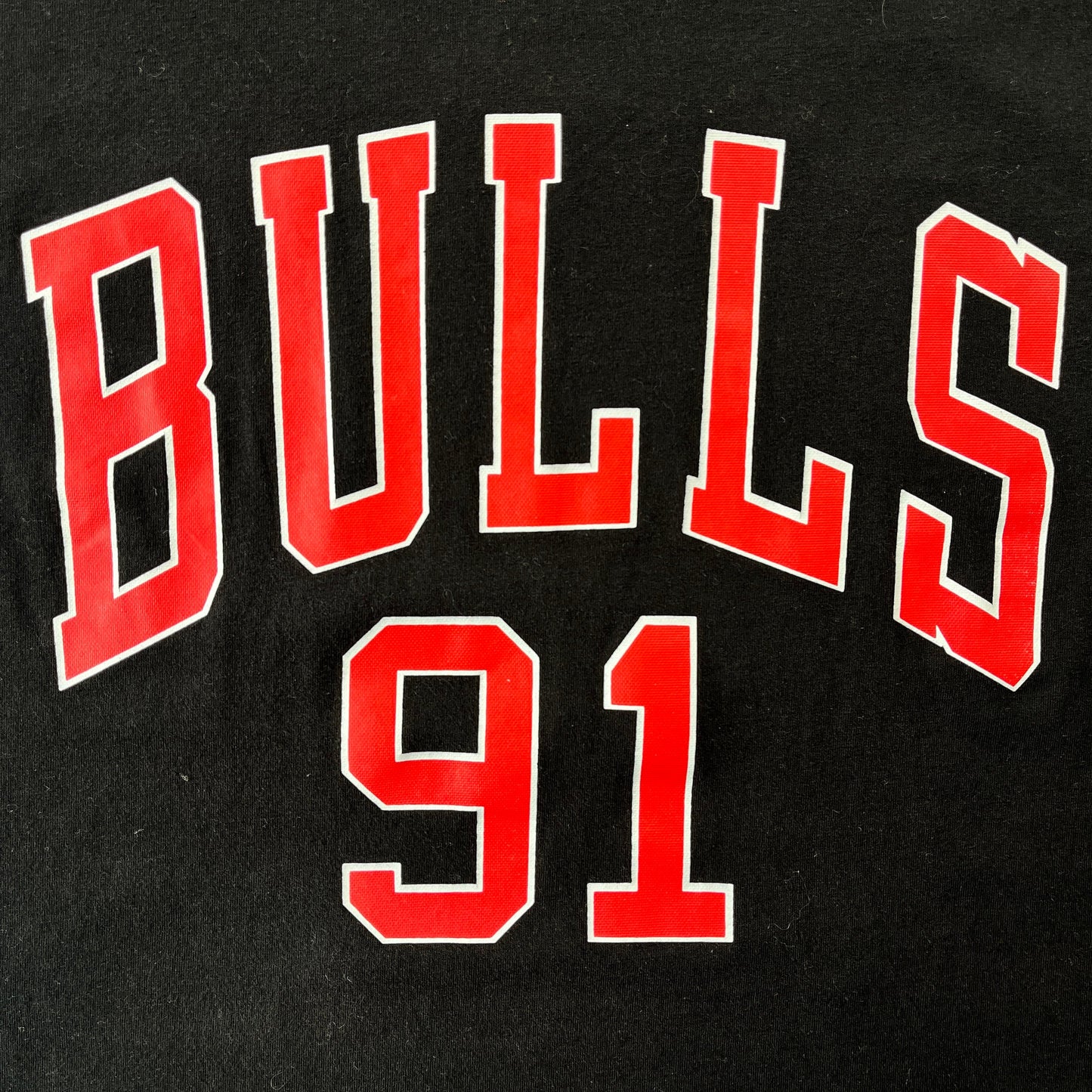 Chicago Bulls 91 Dennis Rodman T Shirt XXL