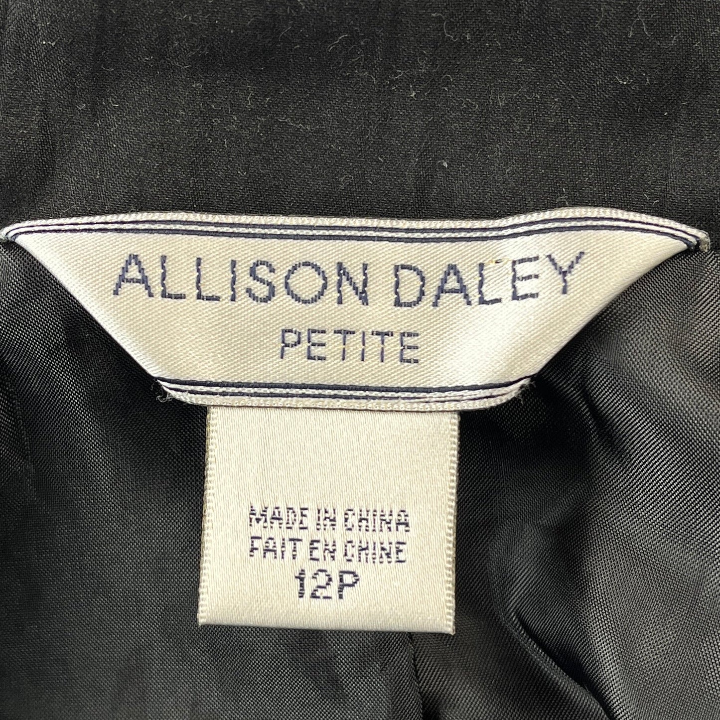 Allison Daley Petit Vest Zip Jacket 12P