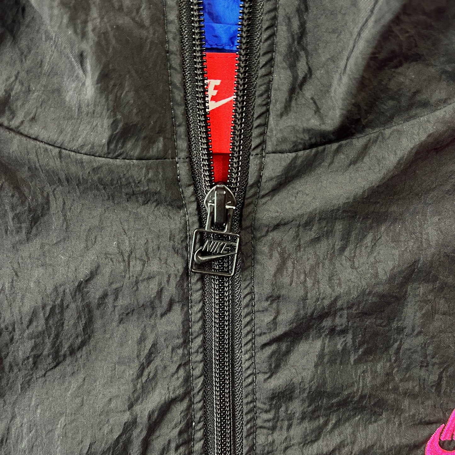 Nike Quarter Zip Windbreaker Jacket L