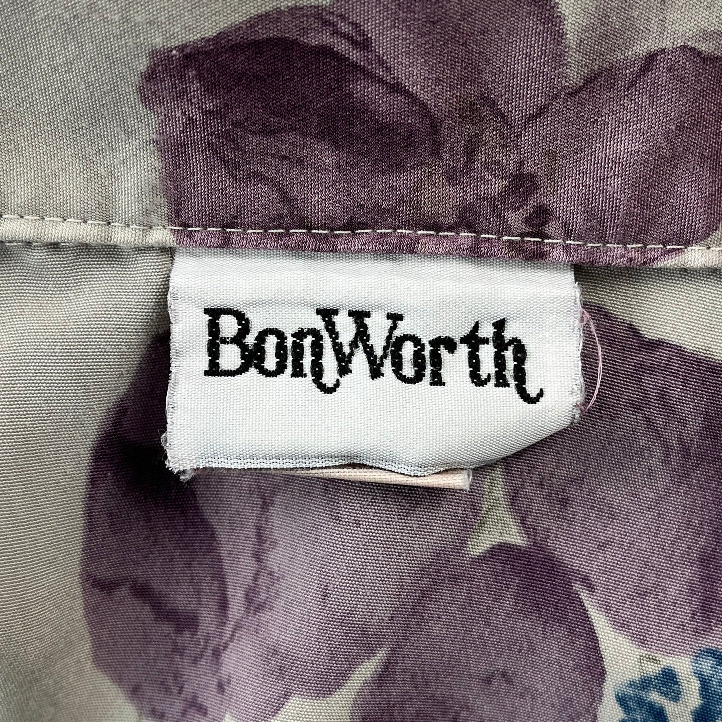 Bonworth Floral Camp Button Shirt XL