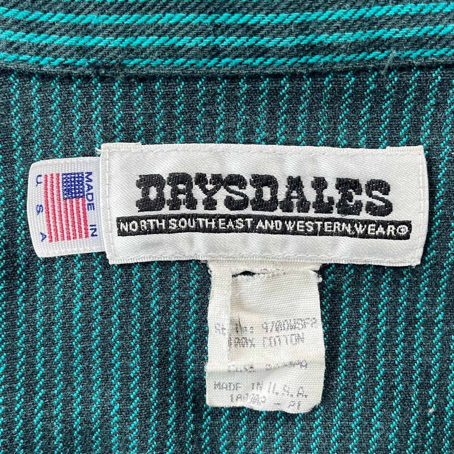 Drysdales Western Stripe Button Long Sleeve Shirt