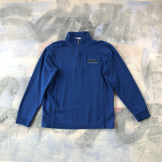 Boeing Quarter Zip Sweater L