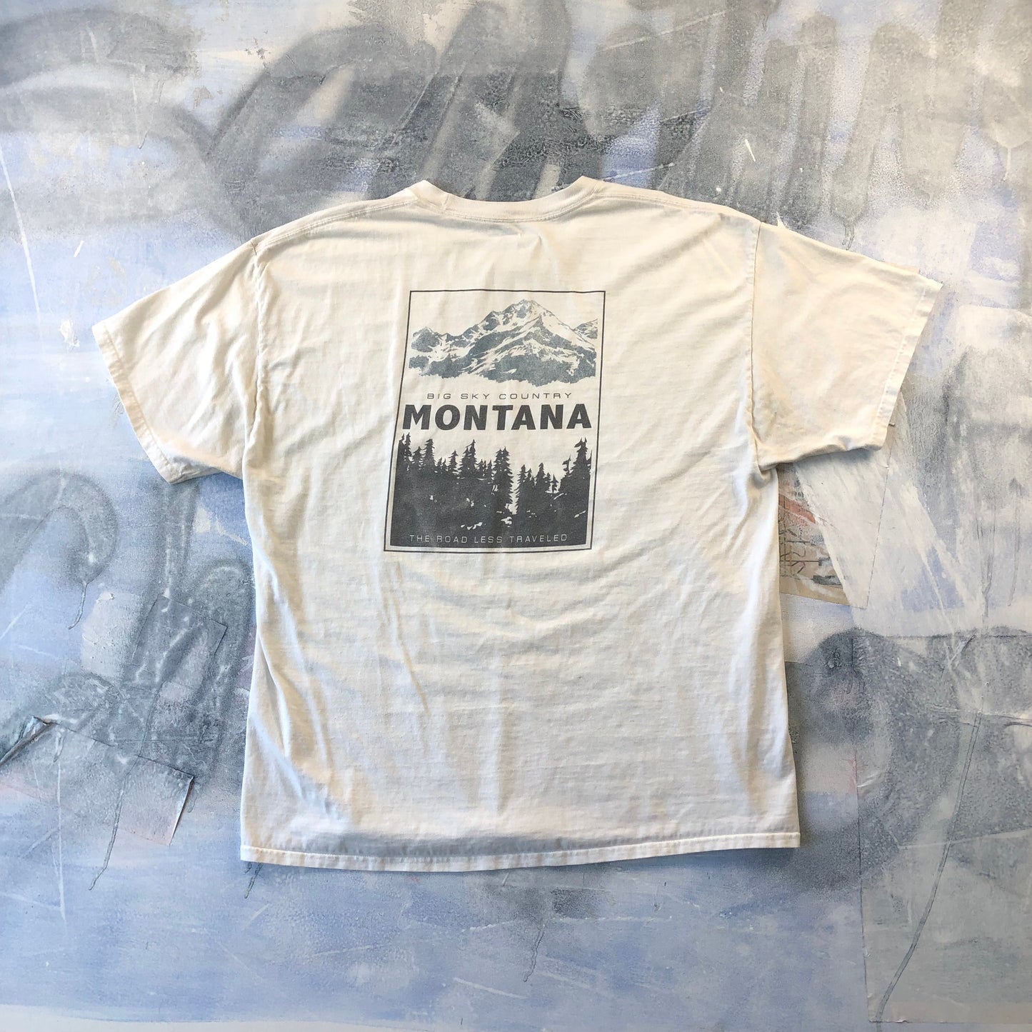 Montana Beefy Hanes T Shirt XL