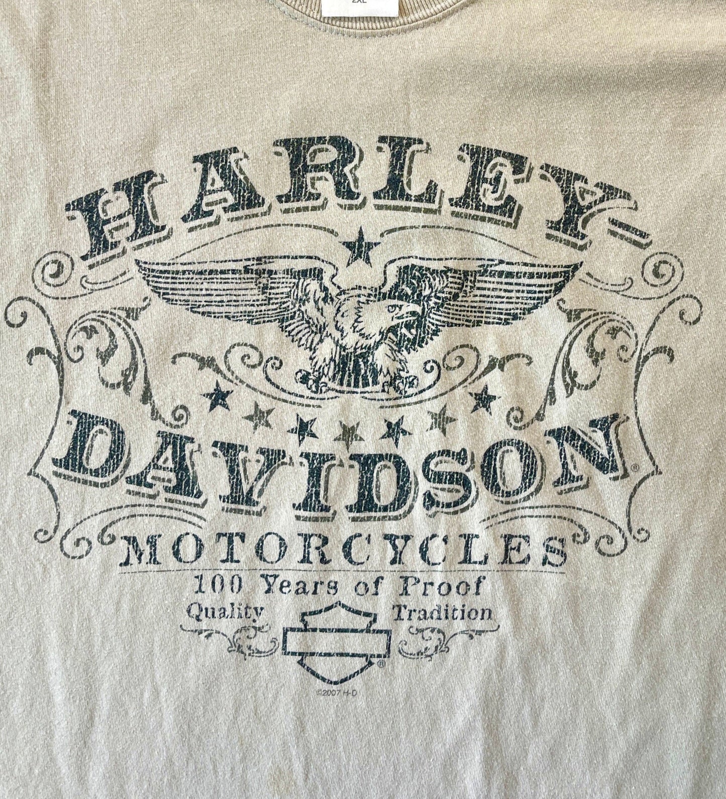 Harley Davidson Tilley Statesville NC T Shirt 2XL