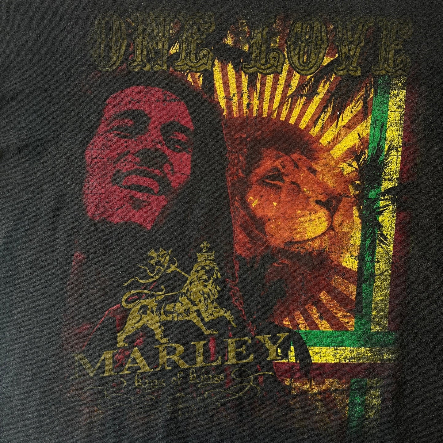 Bob Marley One Love T Shirt XL