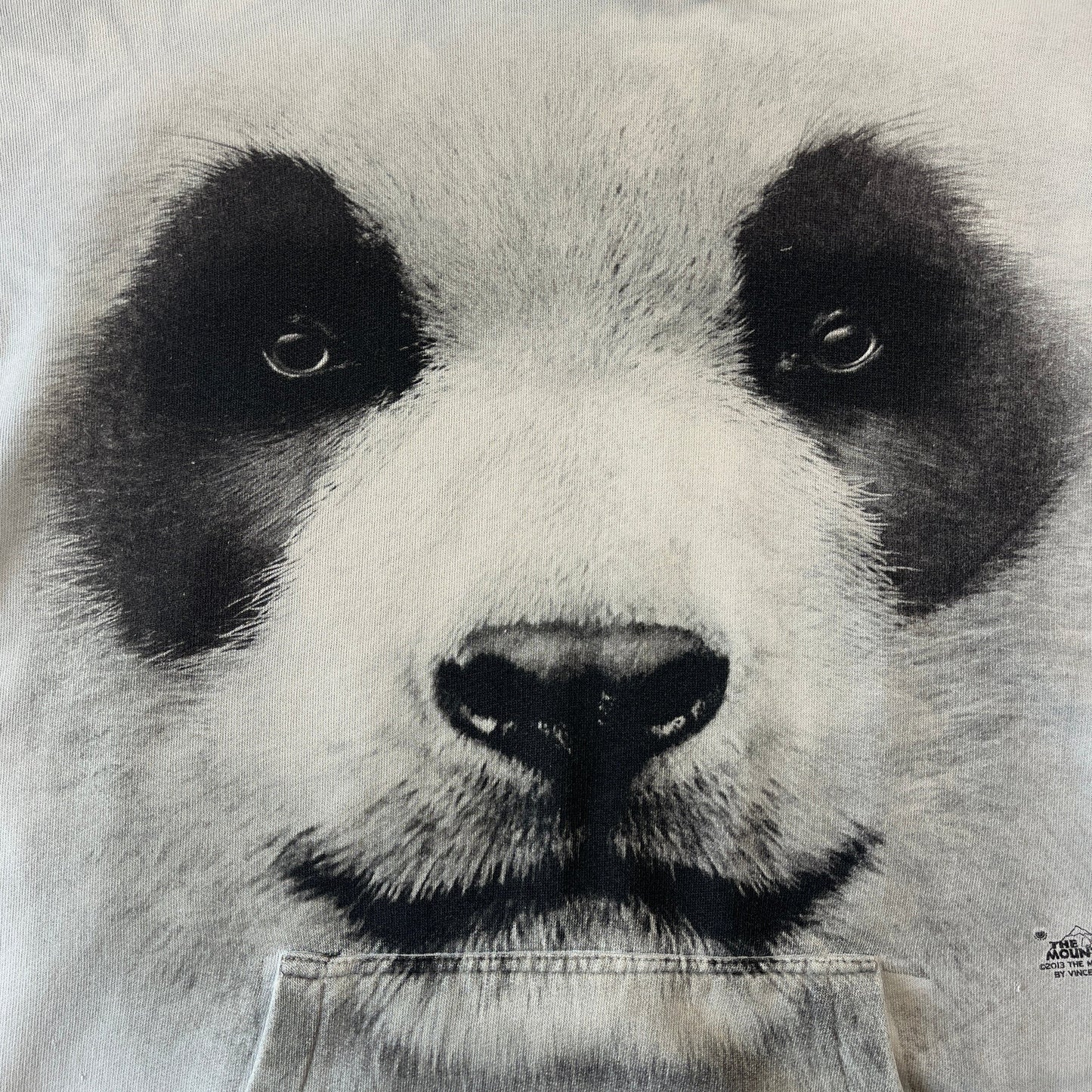 The Mountain Panda Hoodie Sweatshirt L