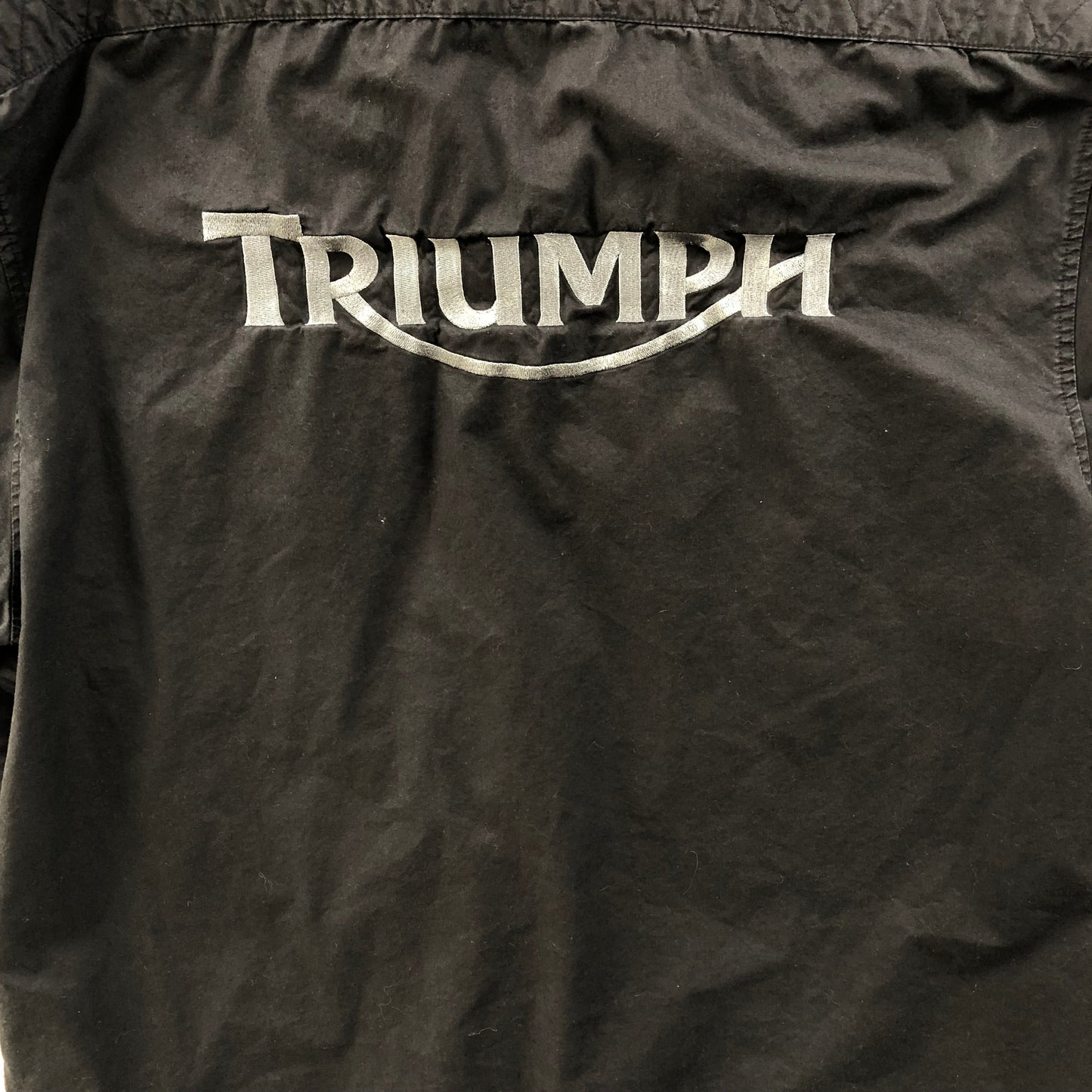 Triumph Motorcycles Button Short Sleeve Shirt XL