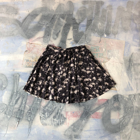 Skull Mini Skirt