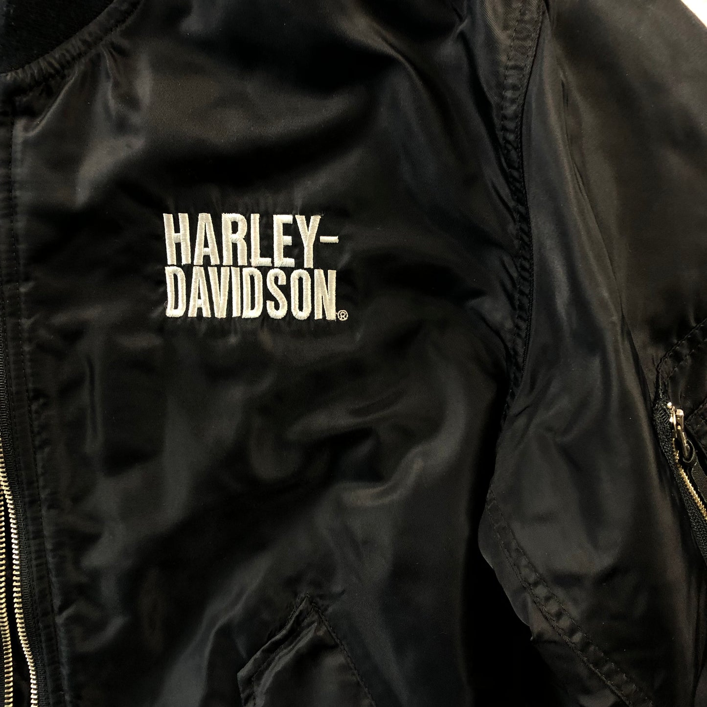 Harley Davidson Bomber Jacket L