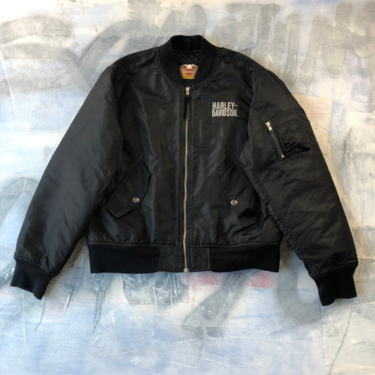 Harley Davidson Bomber Jacket L