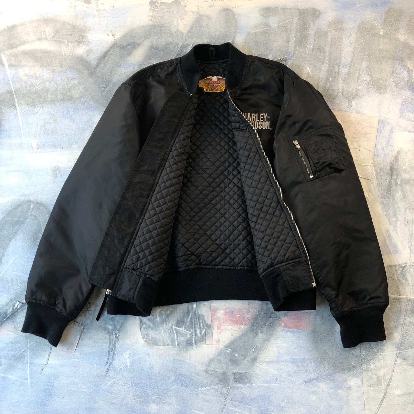 Harley Davidson Bomber Jacket L