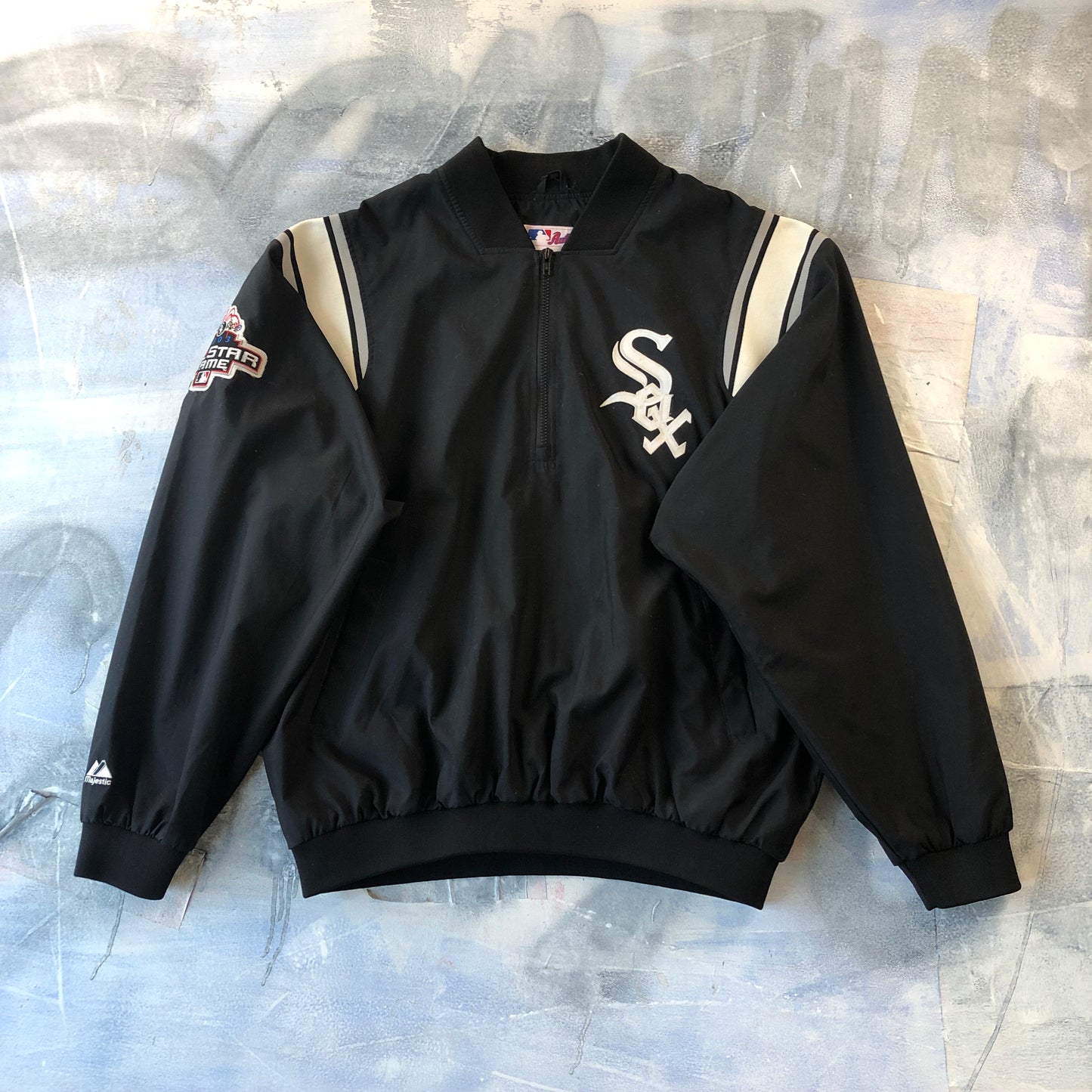 MLB Chicago White Sox 2003 All Star Game Majestic Pullover Jacket XL