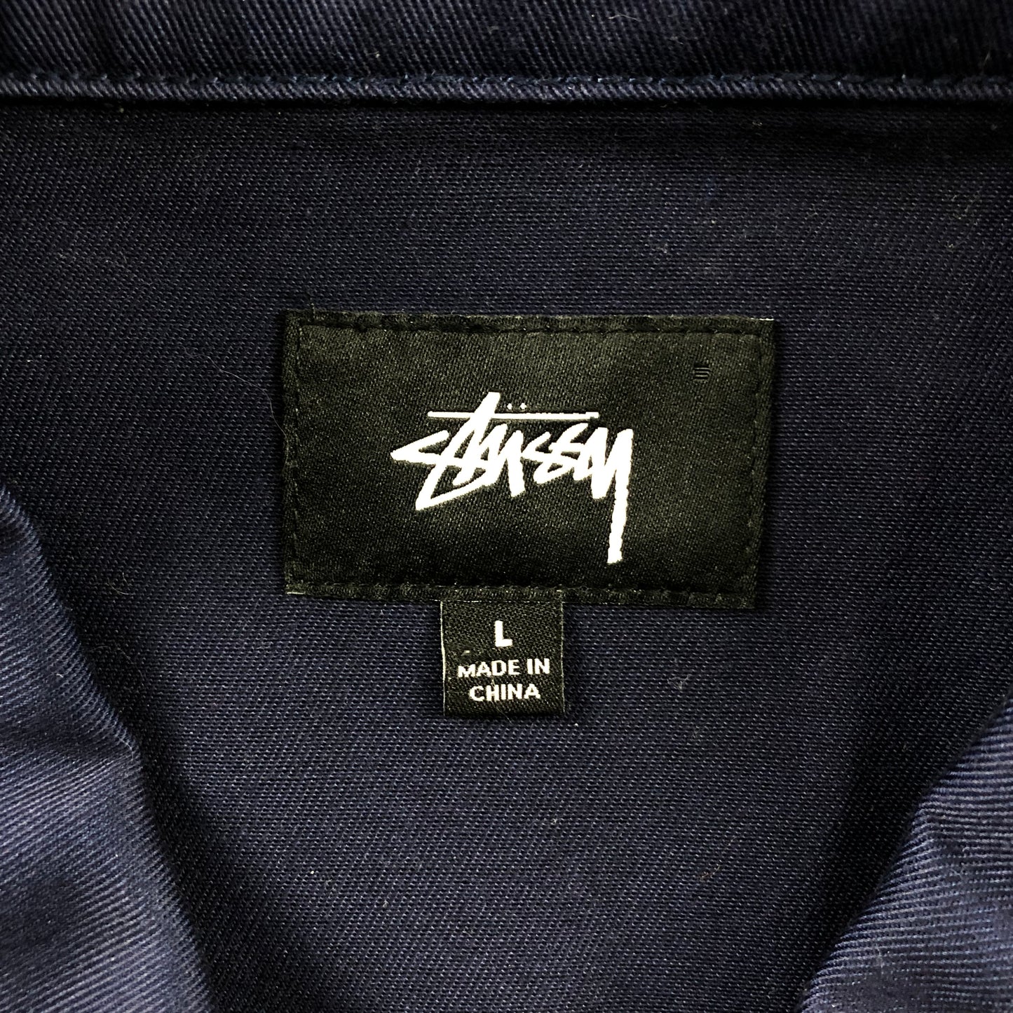 Stussy Lightweight Workwear Zip Jacket L