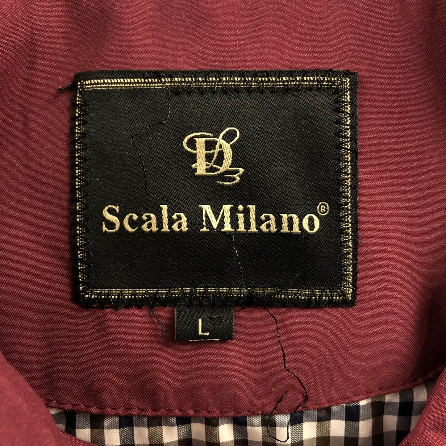 Scala Milano Harrington Bomber Zip Jacket L