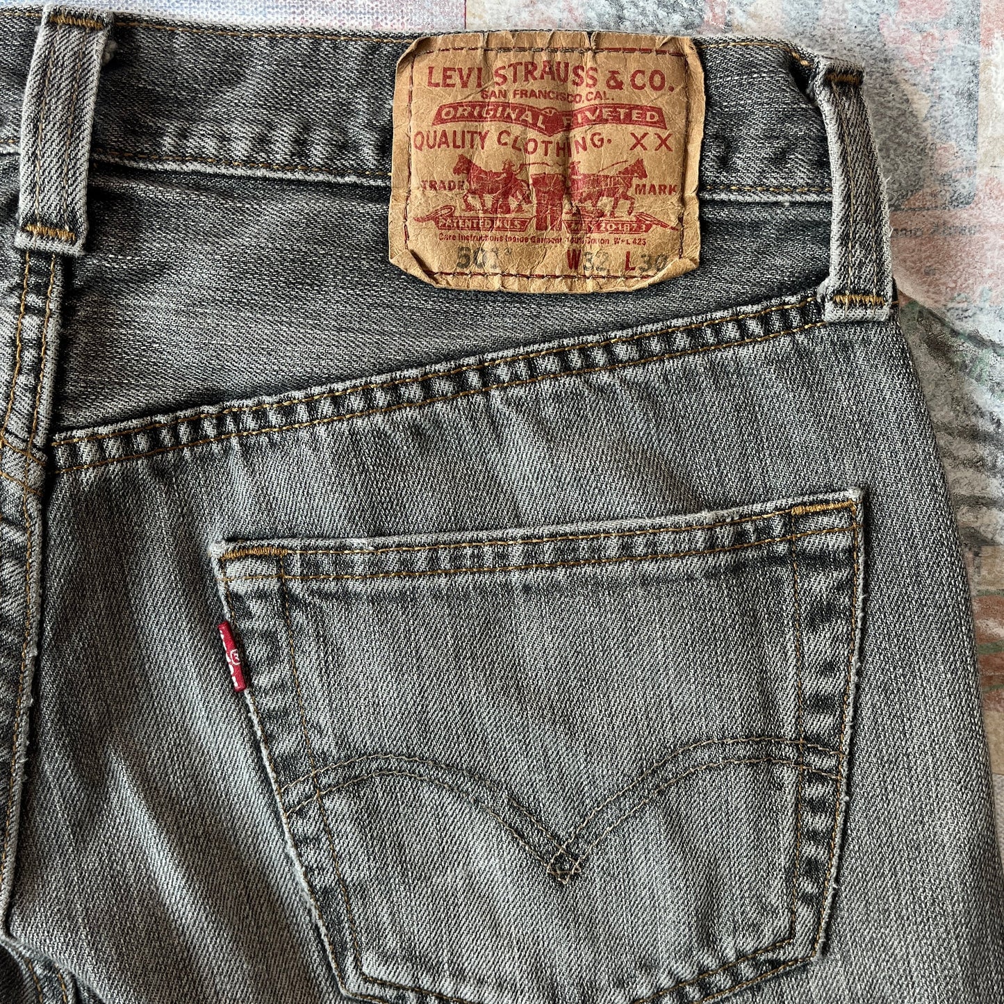 Levis 501 Jean W32