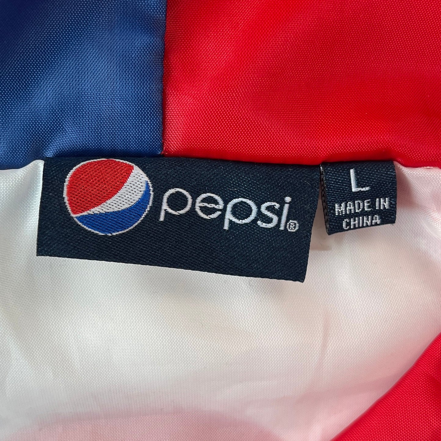 Pepsi Zip Windbreaker Jacket L