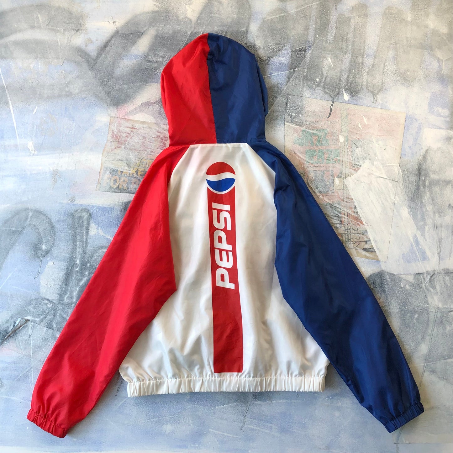 Pepsi Zip Windbreaker Jacket L