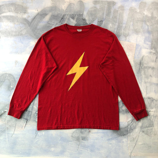 The Flash Jerzees T Shirt Long Sleeve