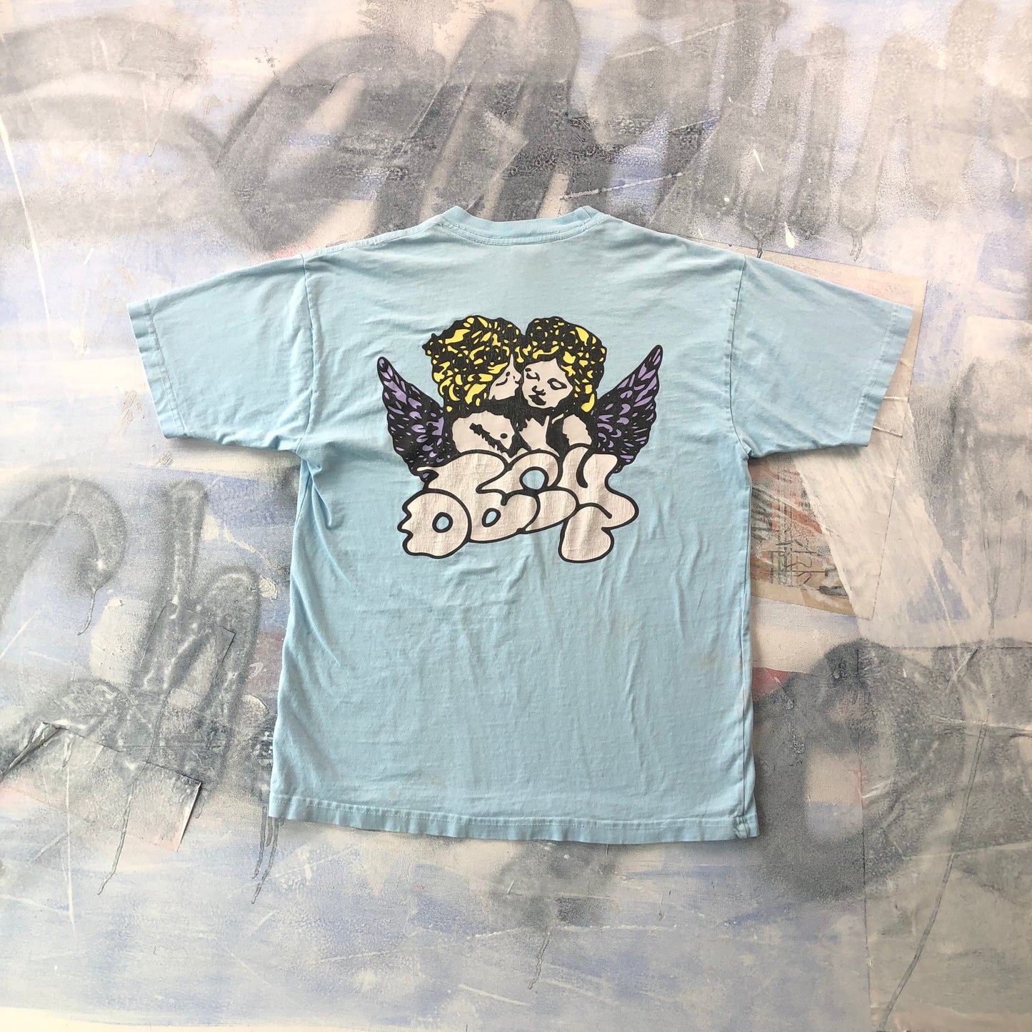 Obey Angels T Shirt S