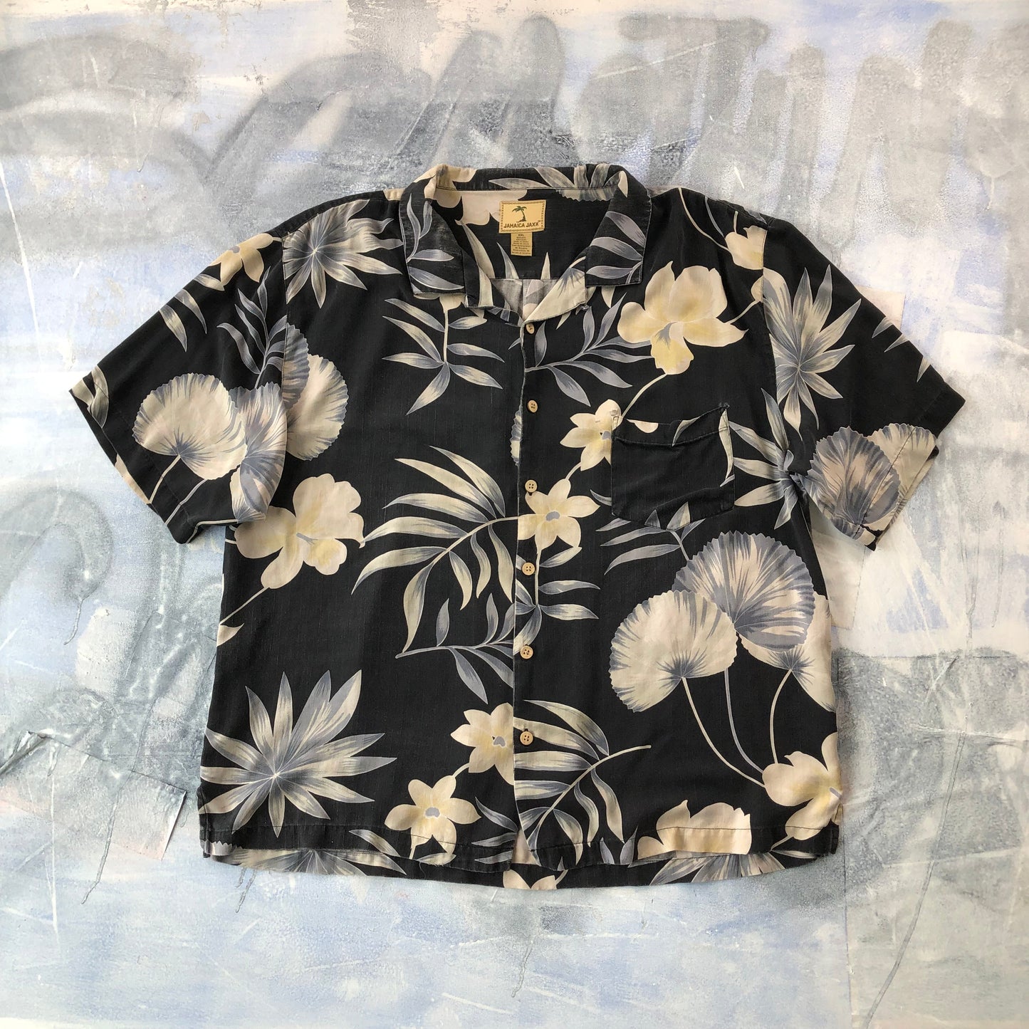 Jamaica Jaxx Hawaiin Shirt L