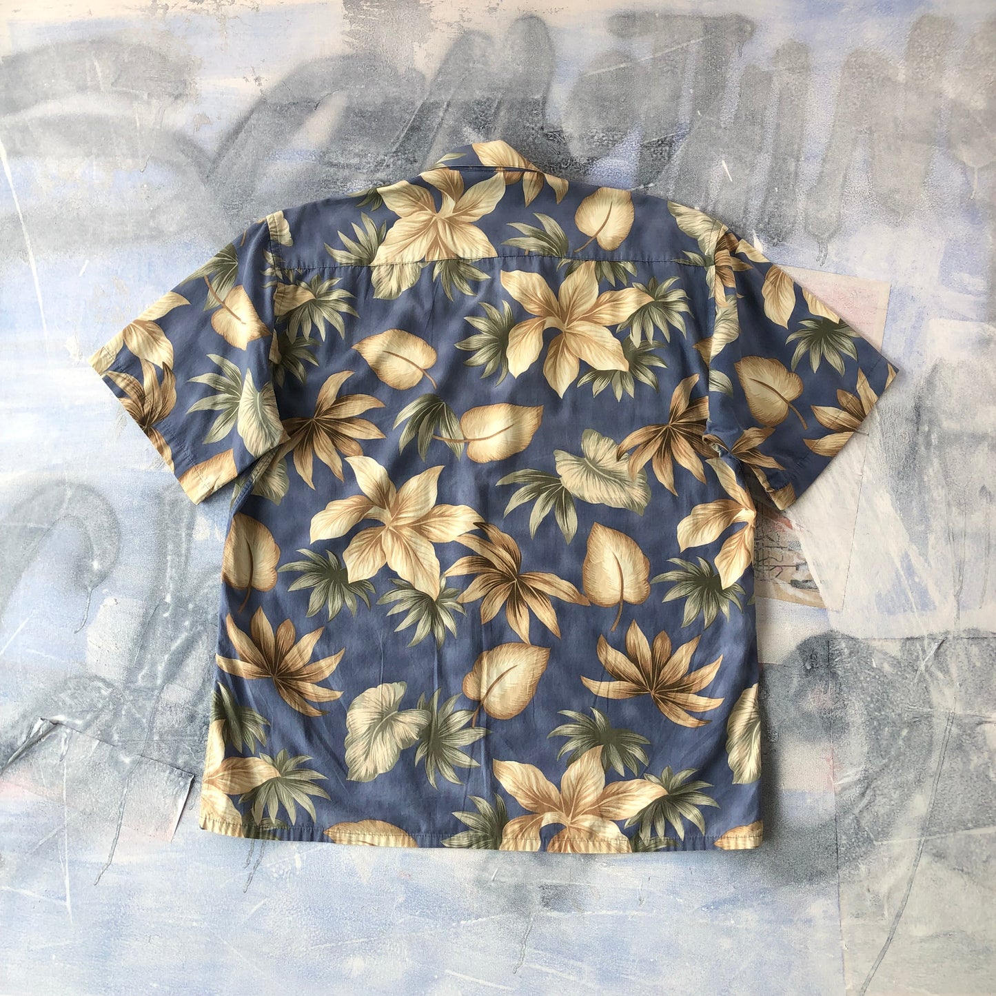 Pierre Cardin Hawaiin Button Shirt L