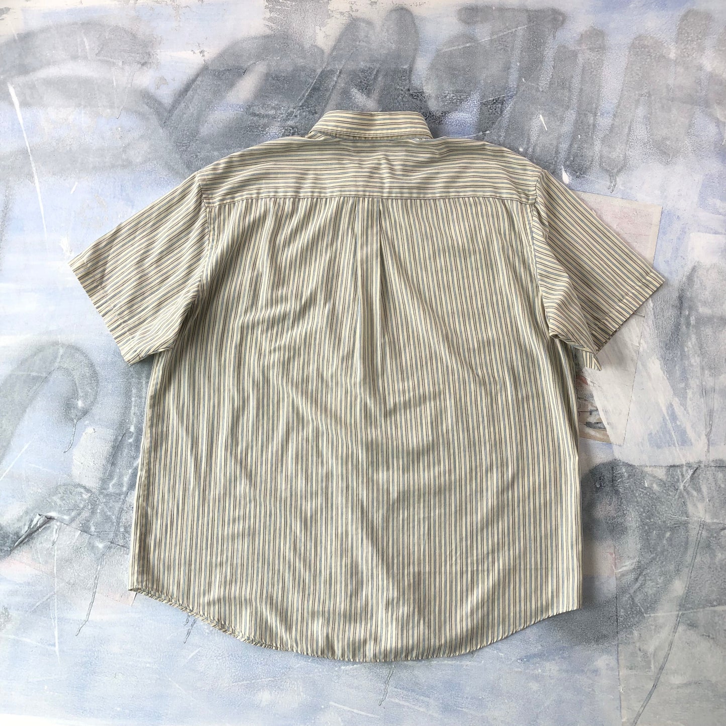 Van Heusen Button Short Sleeve Shirt XL