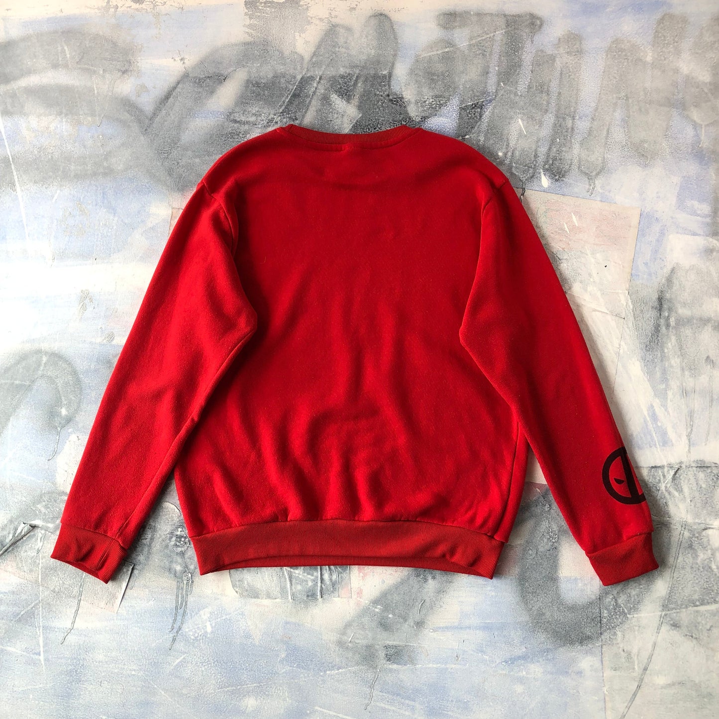 Marvel Deadpool Crewneck Sweatshirt L