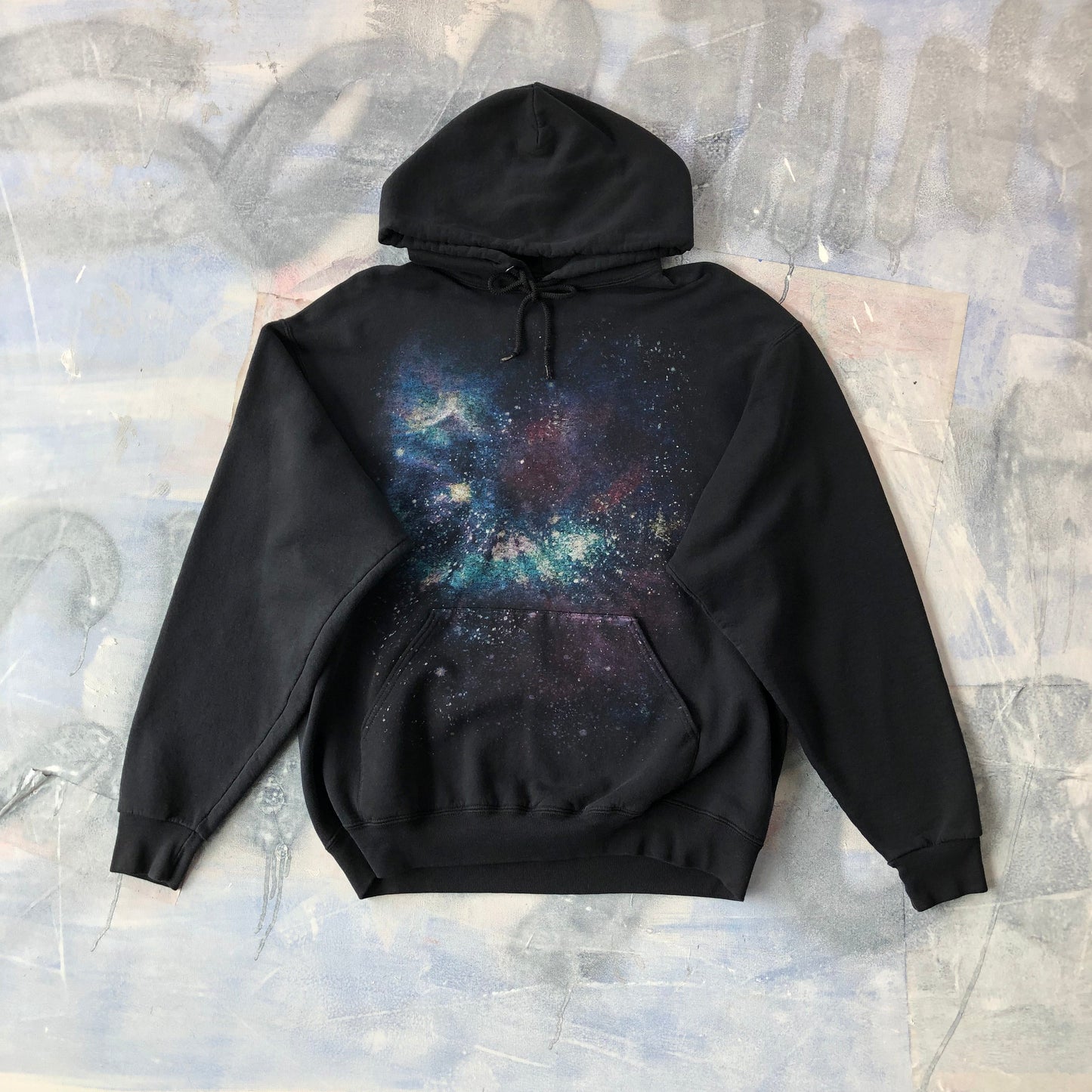 Tony Hawk Galaxy Hoodie Sweatshirt L