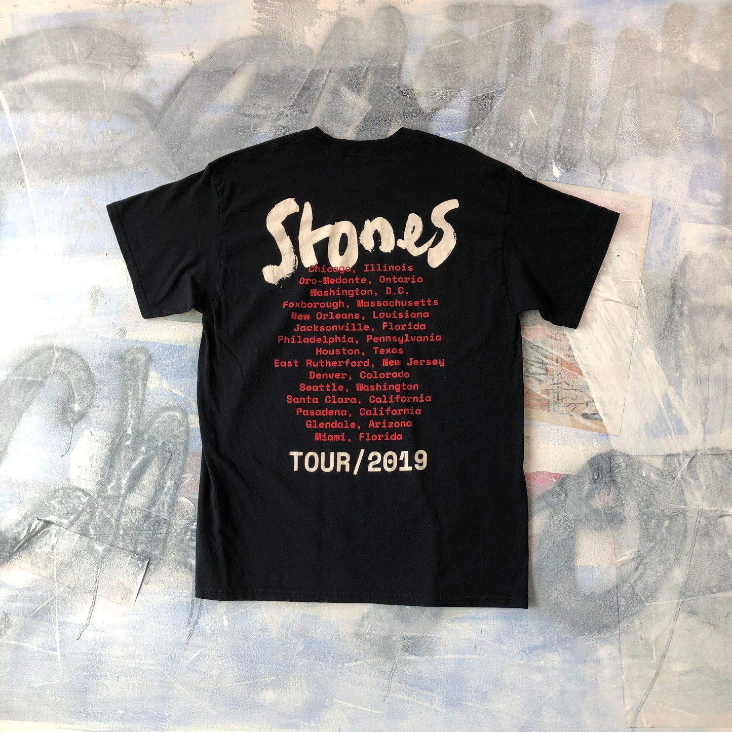 Rolling Stones 2019 Tour T Shirt L