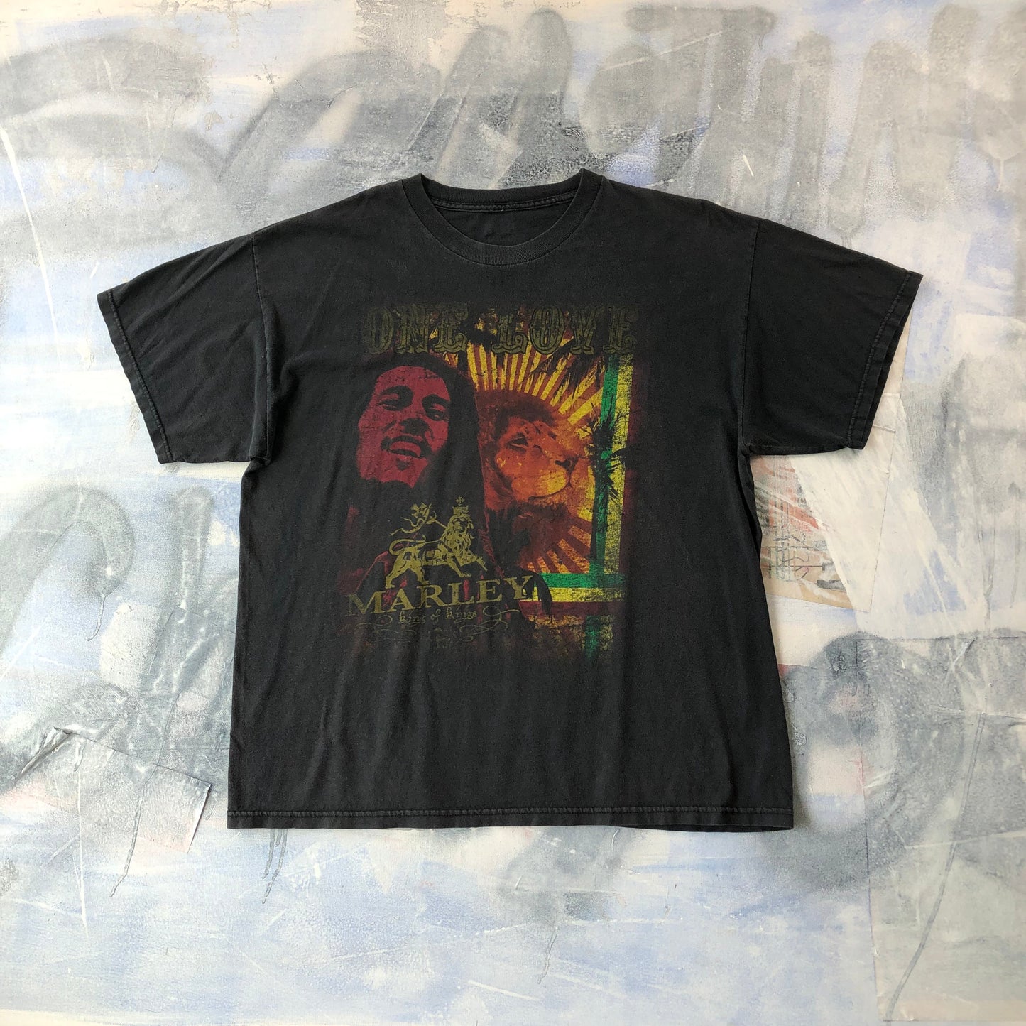 Bob Marley One Love T Shirt XL