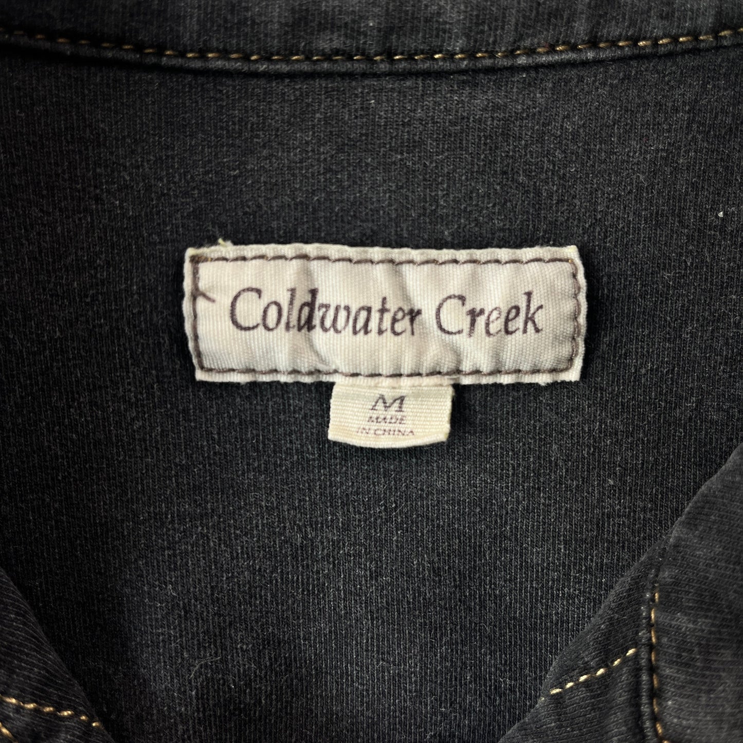 Cold Water Creek Denim Style Jacket M