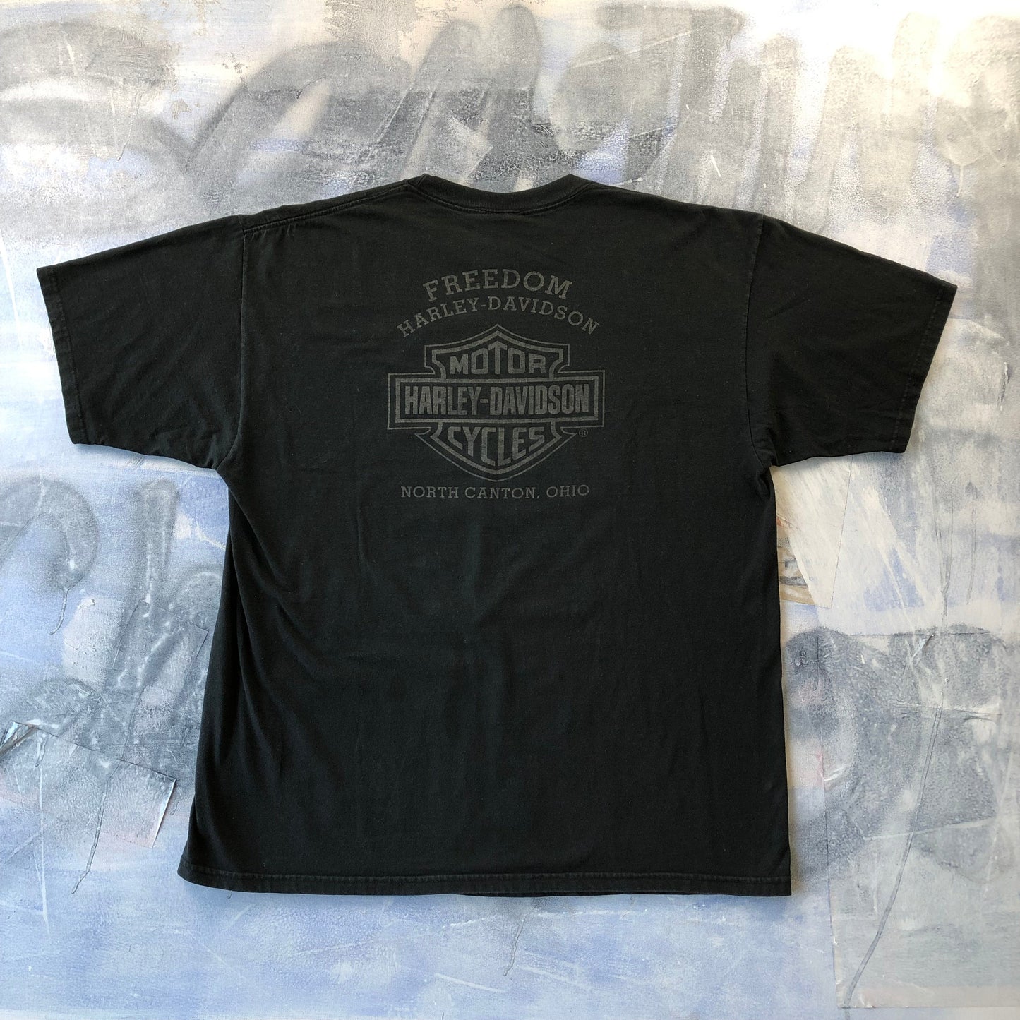 Harley Davidson Freedom North Canton Ohio T Shirt 2XL