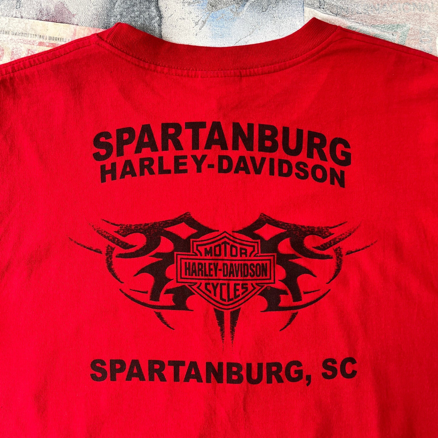 Harley Davidson Spartunburg South Carolina T Shirt XL