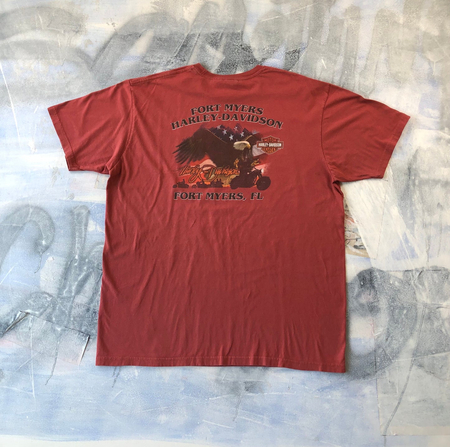 Harley Davidson Fort Myers Florida T Shirt 2XL