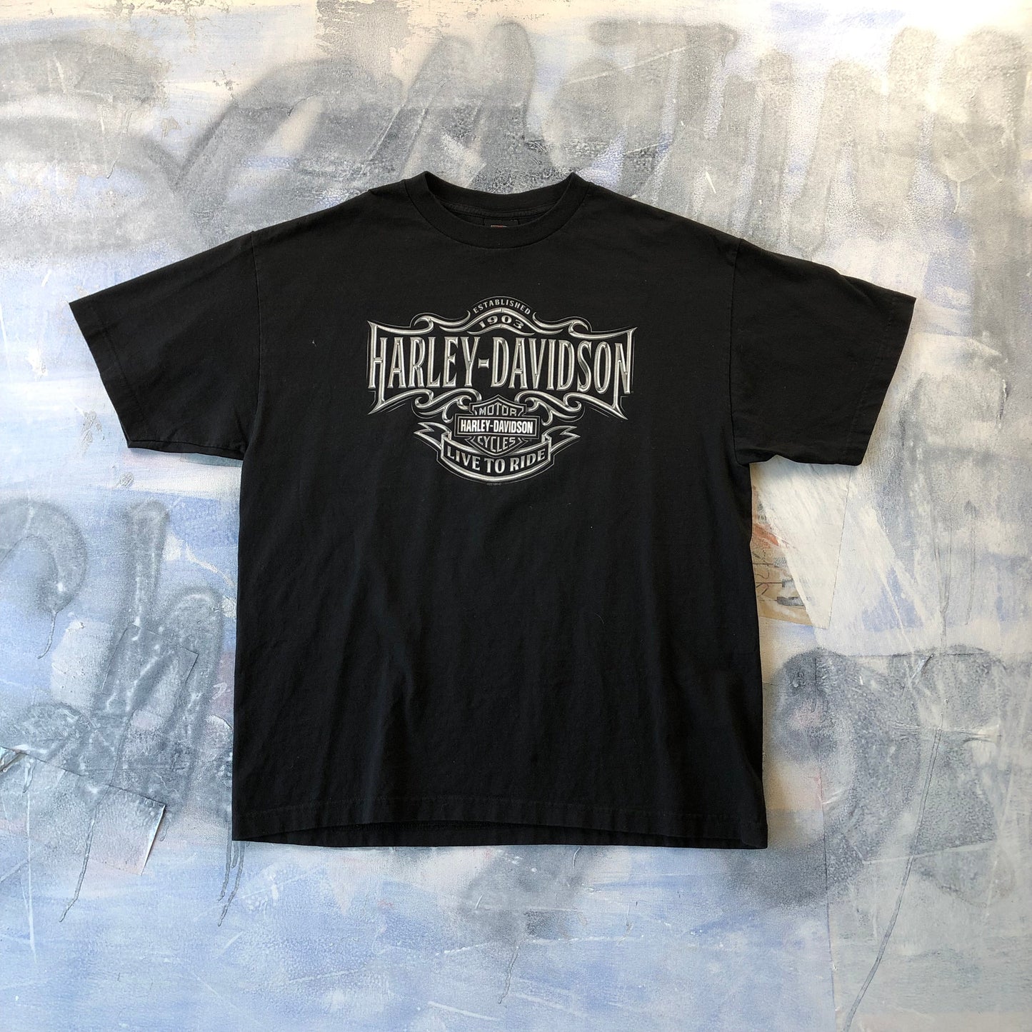 Harley Davidson Windy City Chicago Illinois T Shirt XL